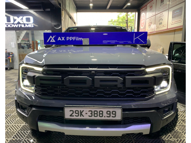 Thông tin bảo hành PPF K SERIES CHO FORD RAPTOR